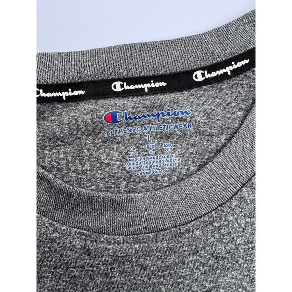 Champion Men’s Memphis Tigers T-Shirt Size Large Gray Short Sleeve Graphic Tee - Picture 6 of 8